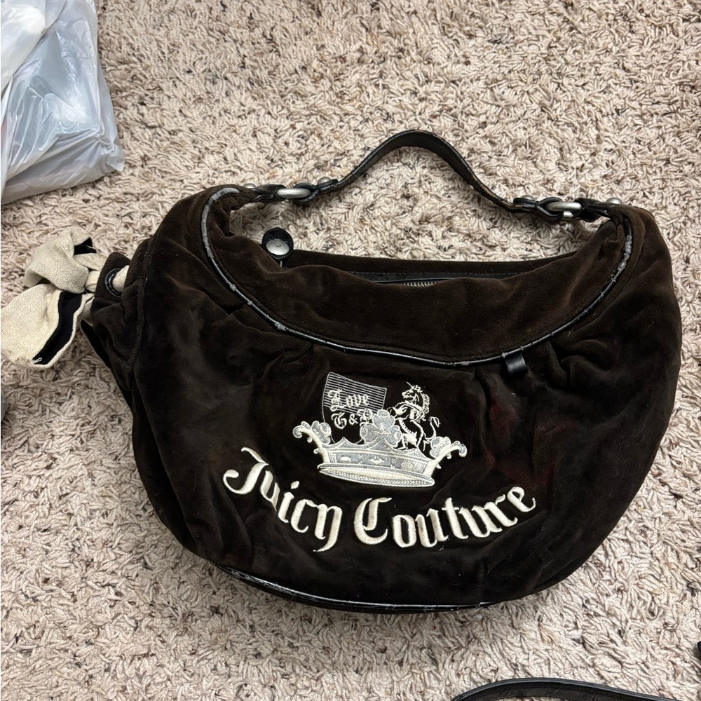 Black juicy Couture bag